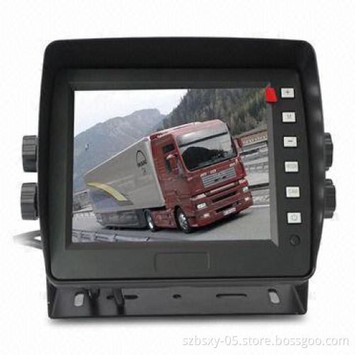 5.6-inch Digital Monitor with 12 to 32V Working Voltage, Remote Control and Reversing System